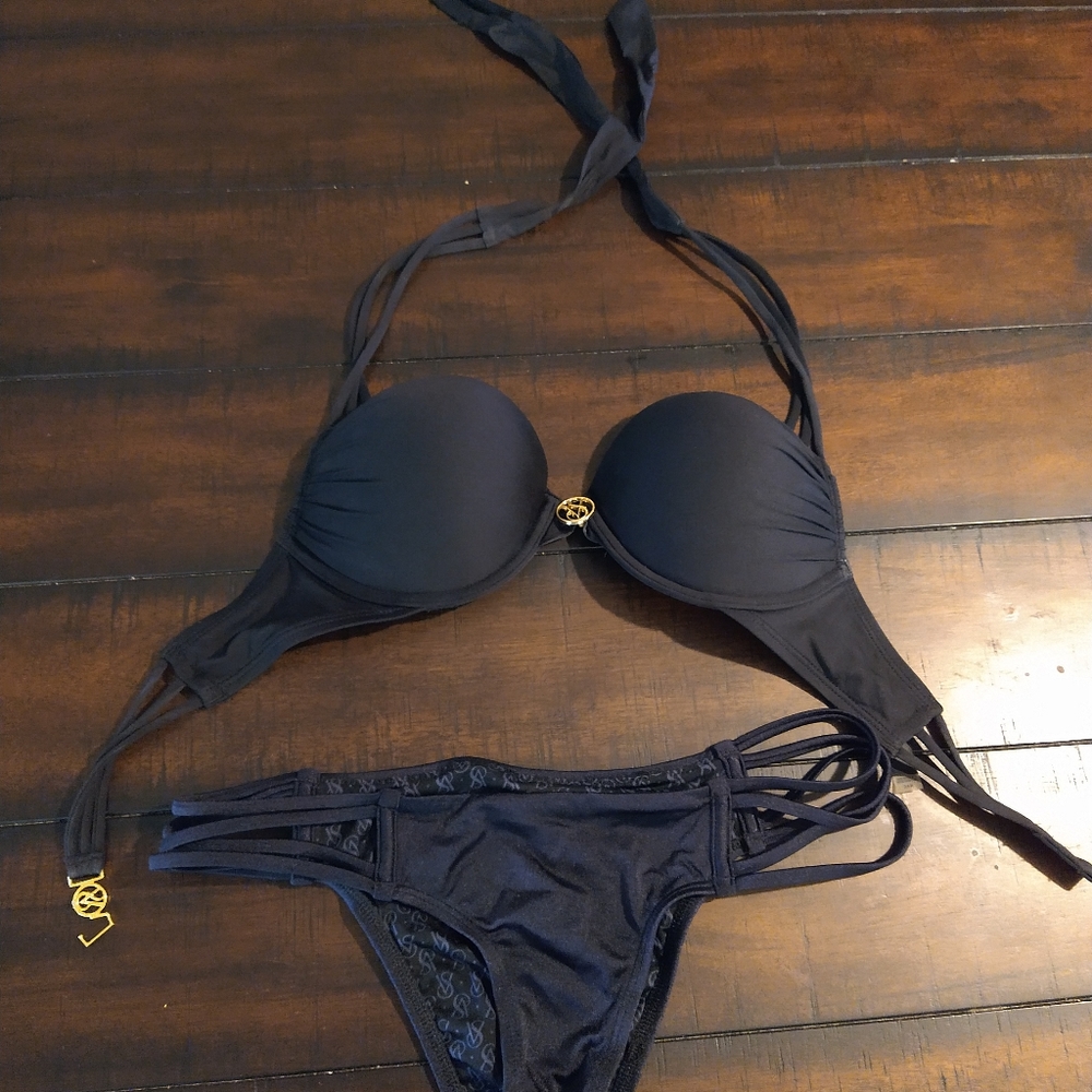 Victoria's Secret Bombshell Swim Bikini Top & Bottoms